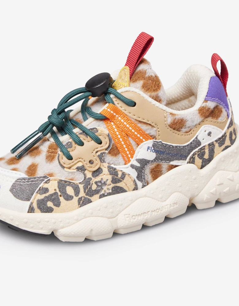 Flower Mountain Girls Yamano 3 Trainers in Multicolour