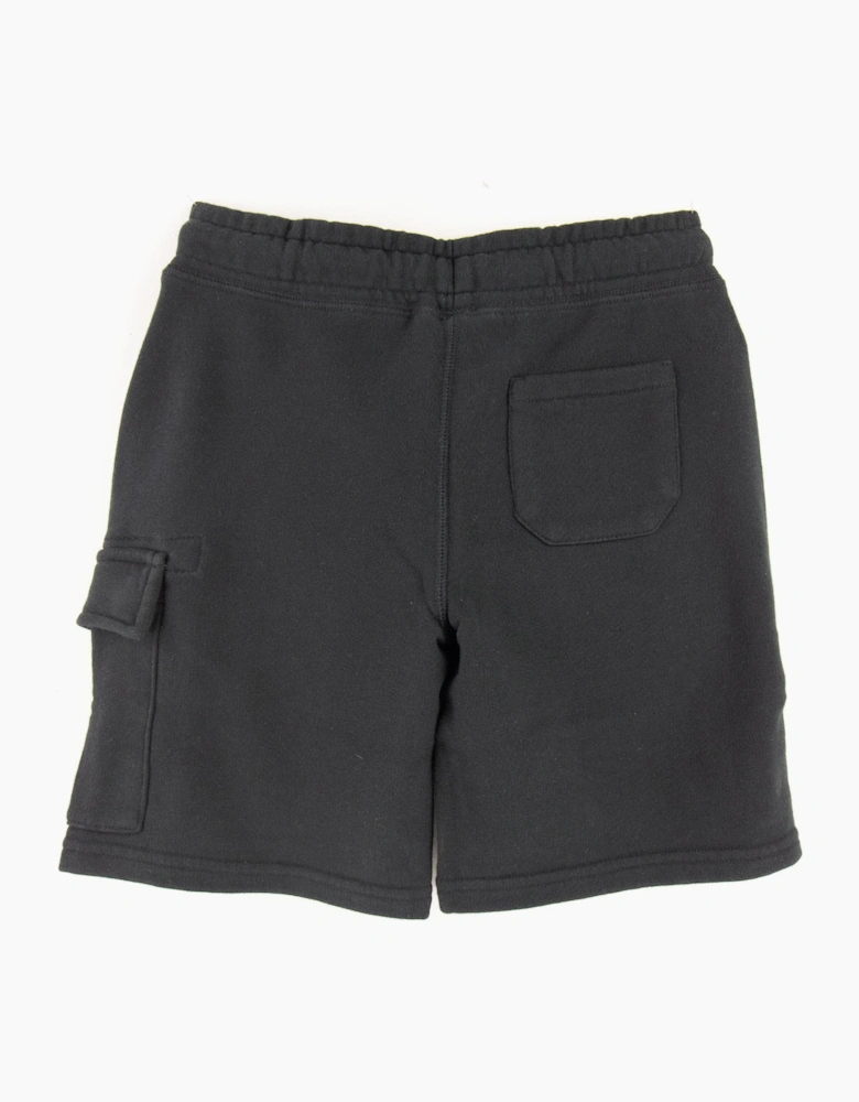 C.P. Company Undersixteen Lens Logo Bermuda Shorts Black 999
