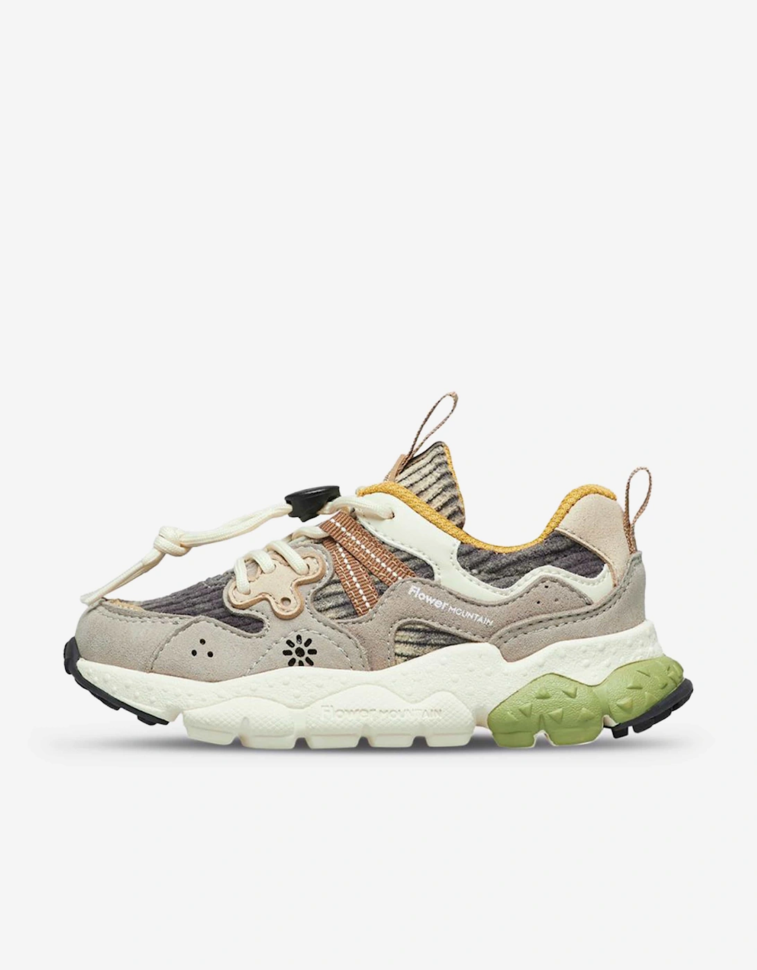 Flower Mountain Kids Yamano 3 Trainers in Multicolour, 7 of 6