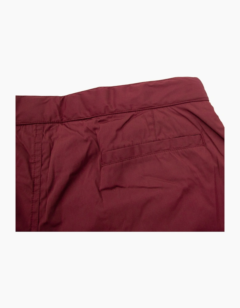 Vivienne Westwood Orb Embroidered Logo Shorts Wine