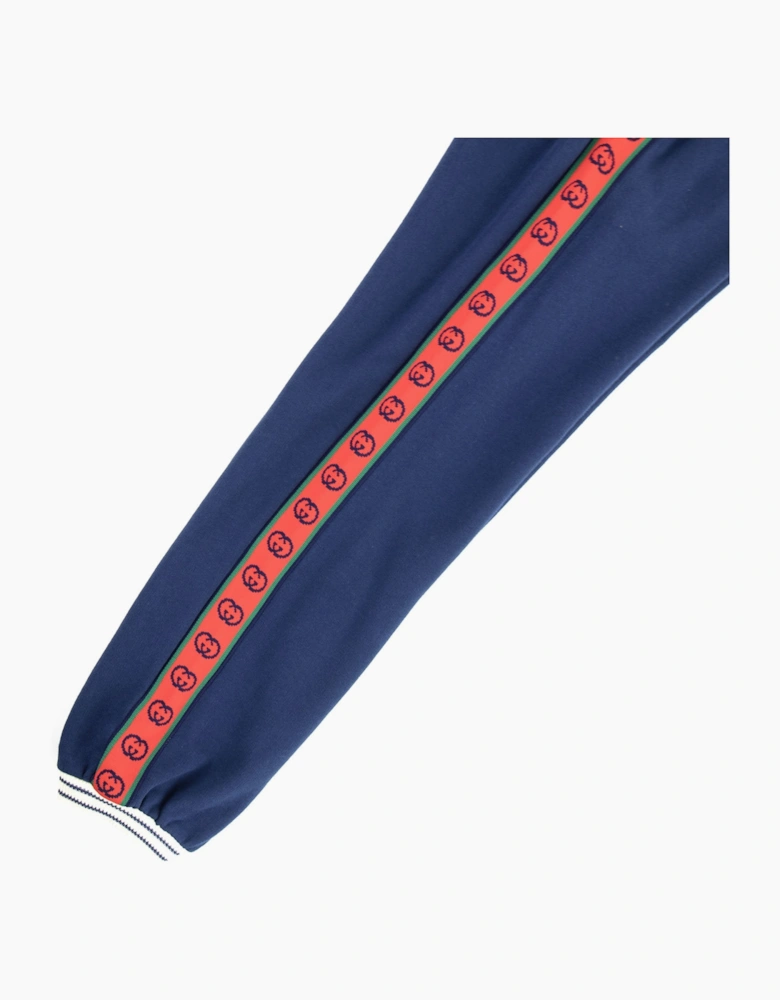 Gucci Junior Interlocking G Track Pants Navy