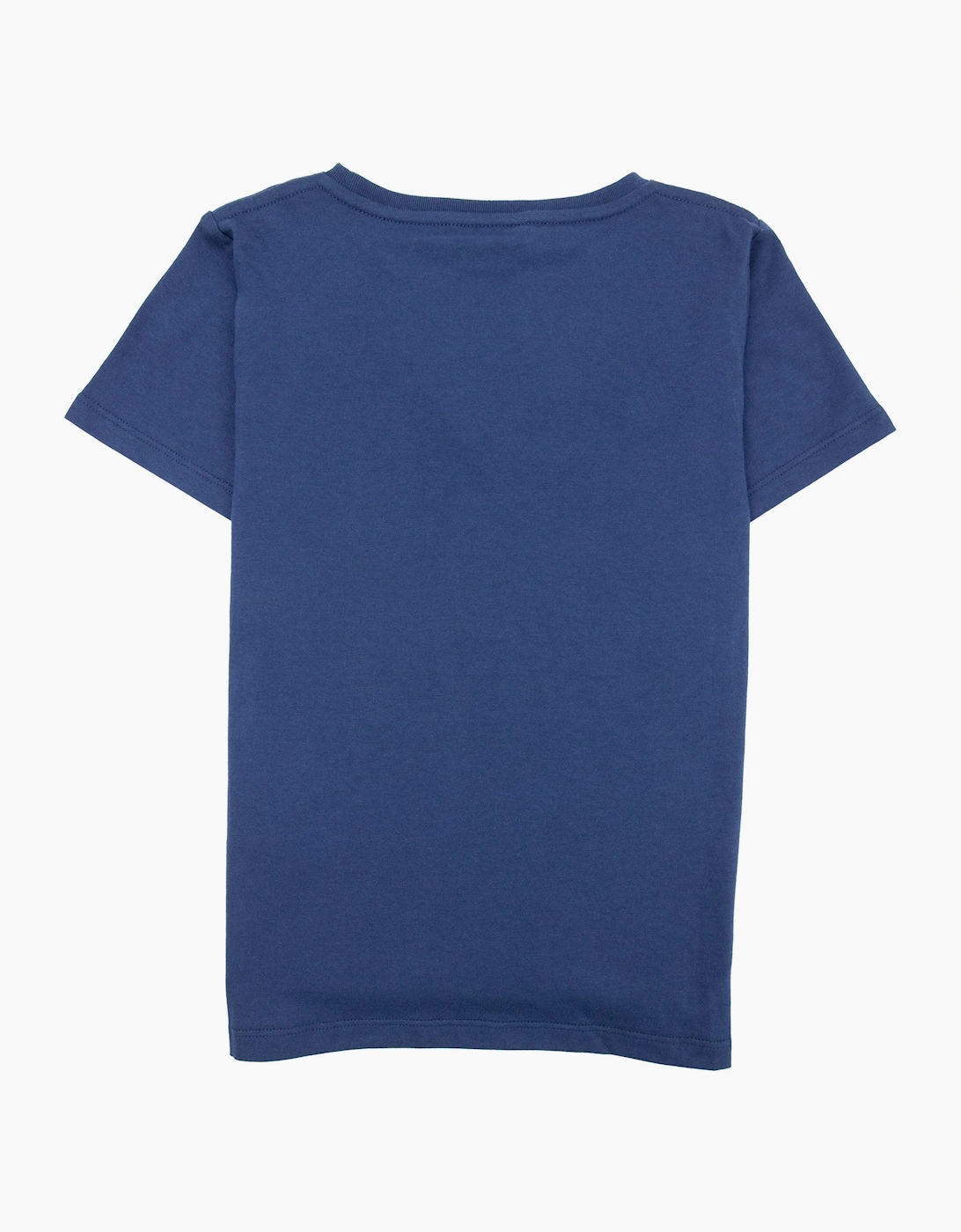 Gucci Junior Logo T-shirt Navy Blue 4367