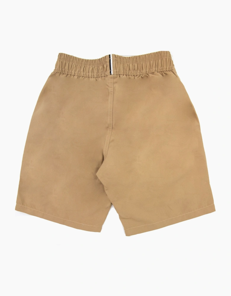 Hugo Boss Kids Infant Logo Swim Shorts Beige 269