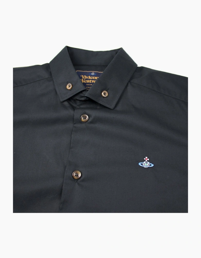 Vivienne Westwood Button Down Slim Fit Shirt Black
