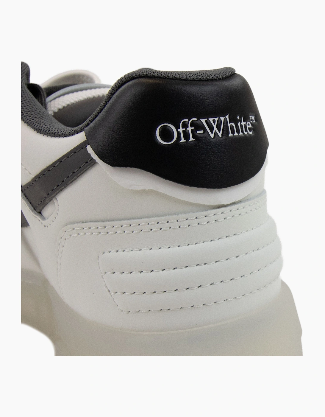 Off White Out Of Office Transparent Trainers White/Dark Grey