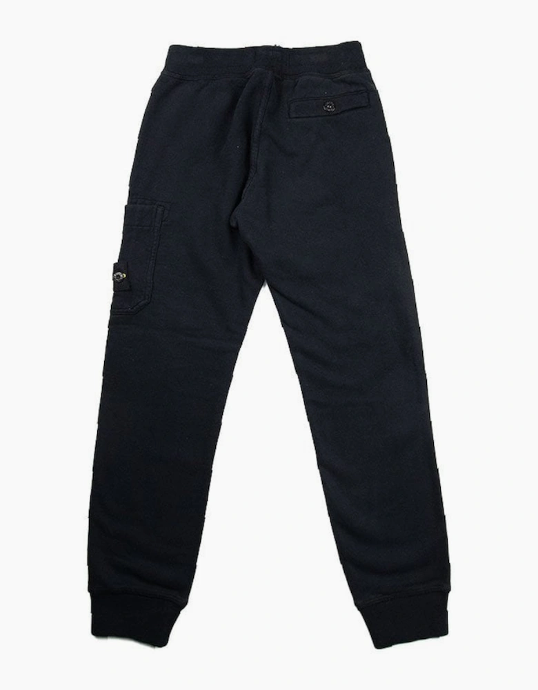 Stone Island Junior Track Bottoms Navy