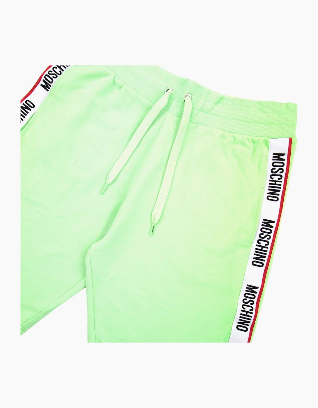 Moschino Underwear Logo Tape Shorts Green 0449