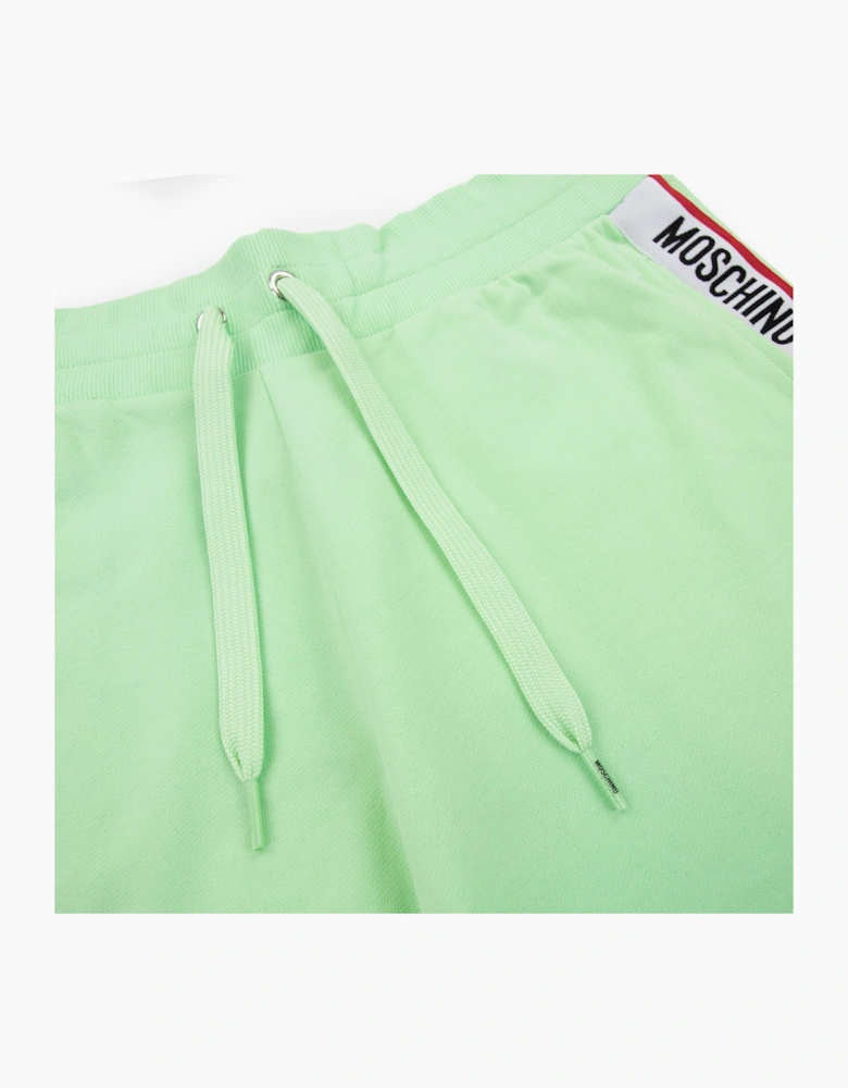 Moschino Underwear Logo Tape Shorts Green 0449