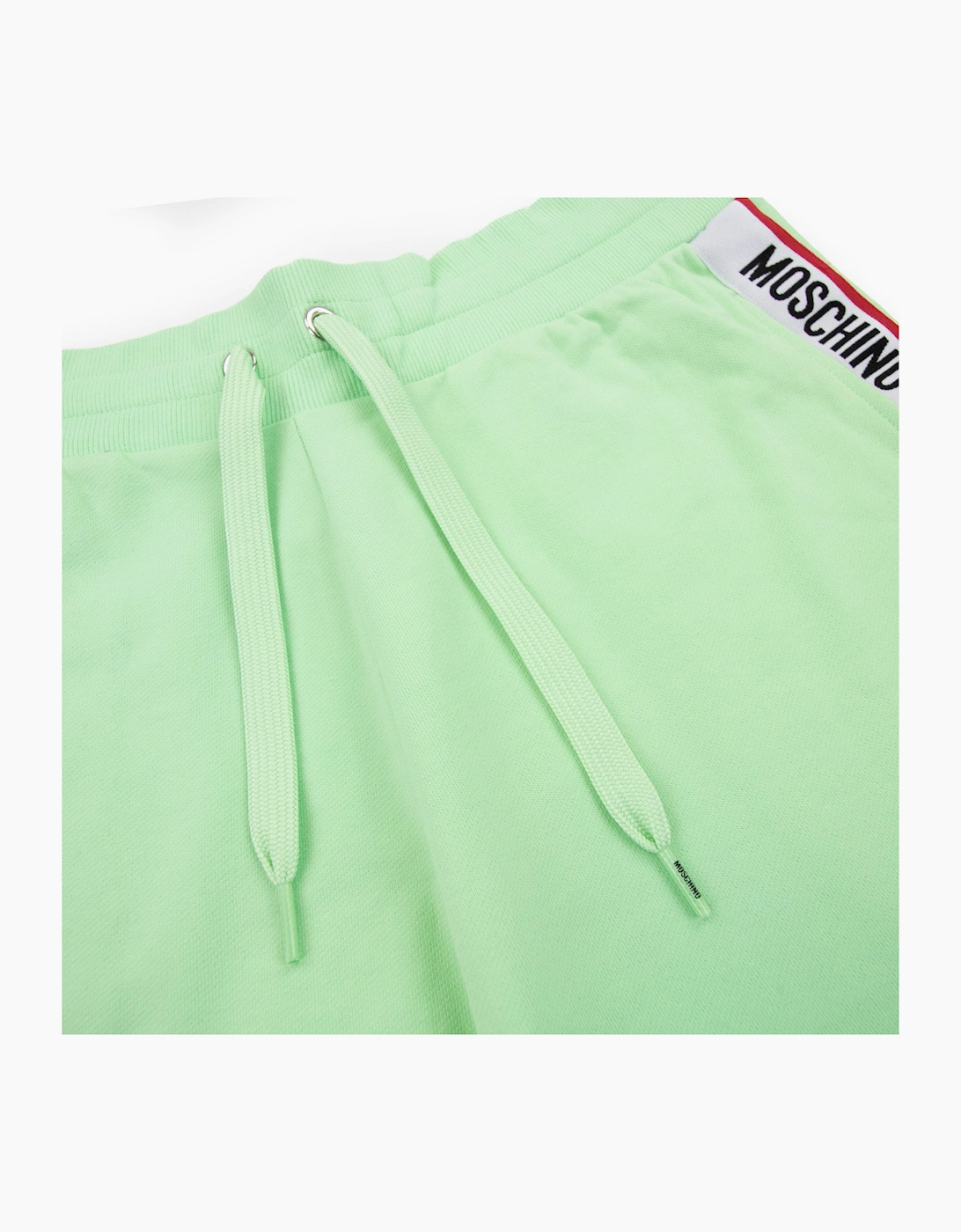 Moschino Underwear Logo Tape Shorts Green 0449