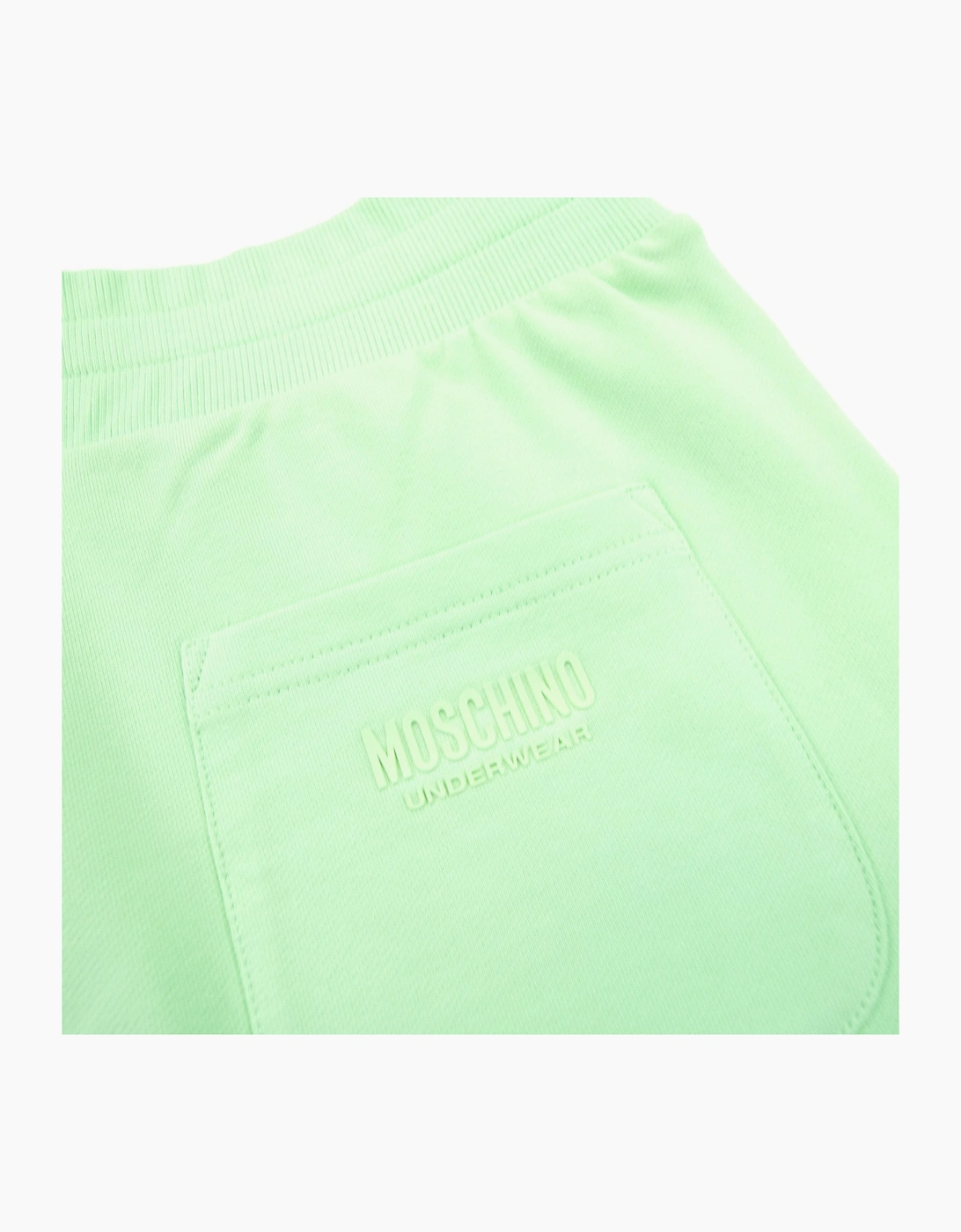 Moschino Underwear Logo Tape Shorts Green 0449