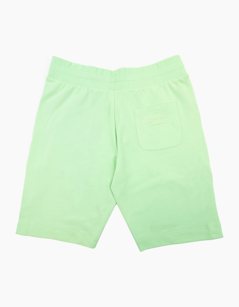 Moschino Underwear Logo Tape Shorts Green 0449