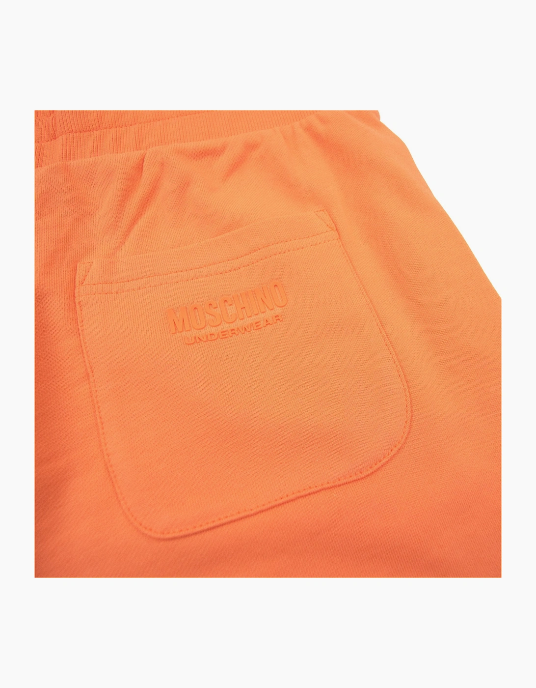 Moschino Underwear Logo Tape Shorts Orange 0035