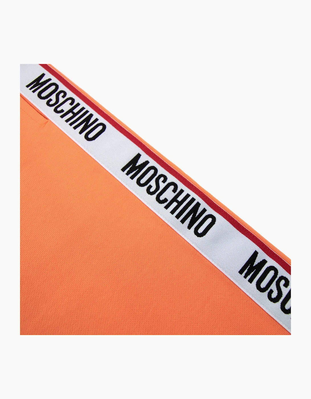 Moschino Underwear Logo Tape Shorts Orange 0035