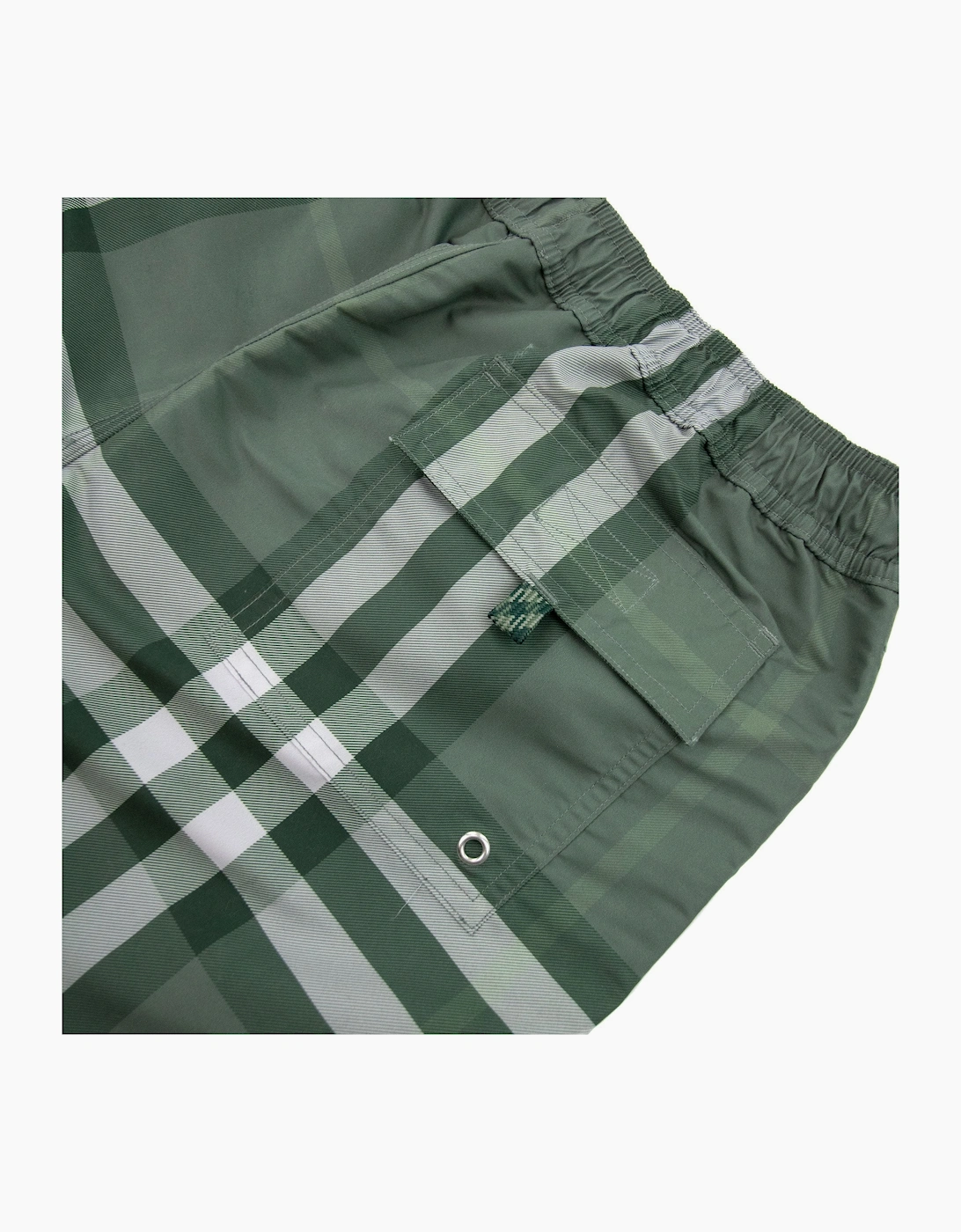 Burberry Martin Check Swim Shorts Dusty Green Ip Check