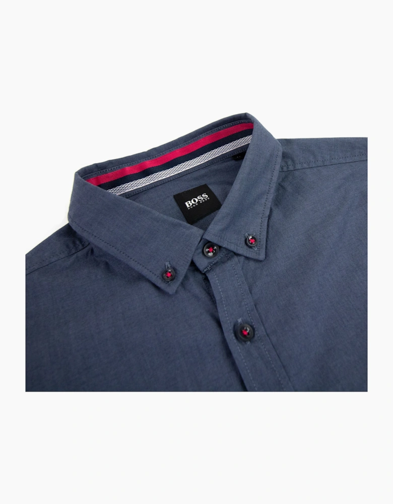 Hugo Boss Biado R Regular Fit Shirt Dark Blue