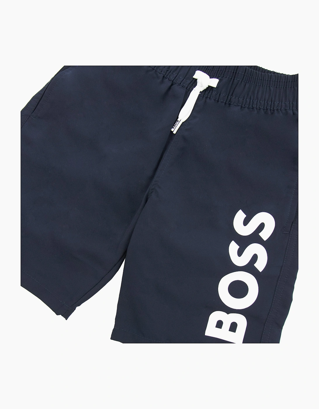 Hugo Boss Kids Infant Logo Swim Shorts Navy 849