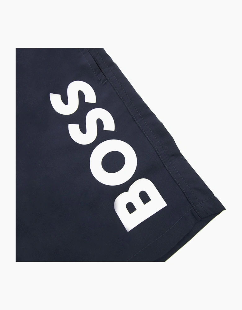 Hugo Boss Kids Infant Logo Swim Shorts Navy 849