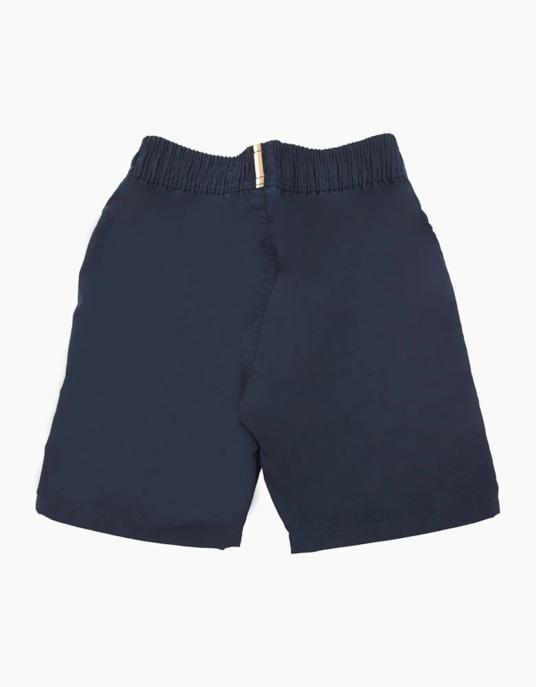 Hugo Boss Kids Infant Logo Swim Shorts Navy 849
