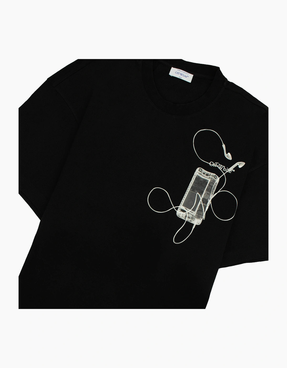 Off White Scan Arr Over S/s T Shirt Black/grey