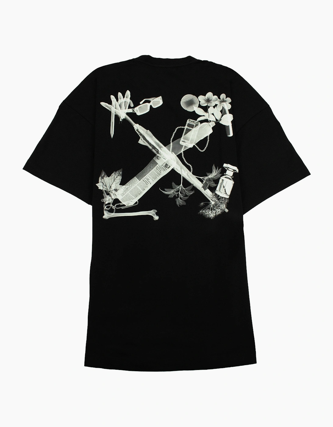 Off White Scan Arr Over S/s T Shirt Black/grey