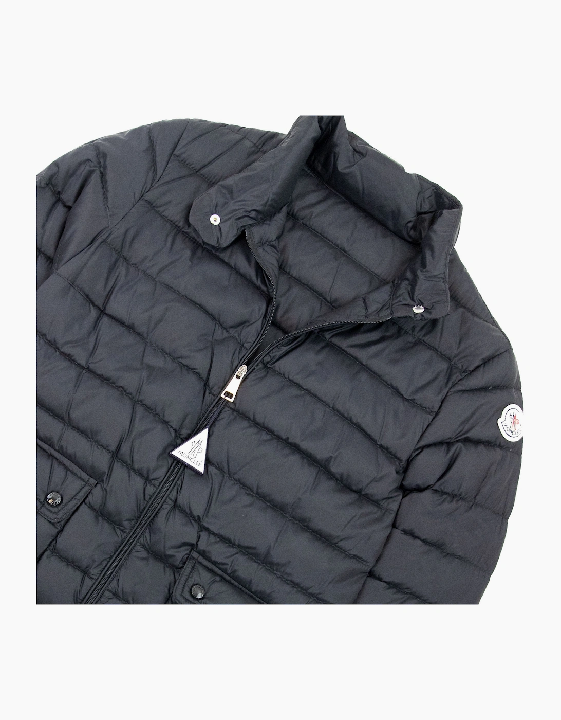 Moncler Junior Lans Puffa Jacket Black 999