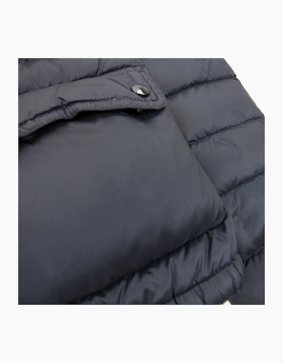 Moncler Junior Lans Puffa Jacket Black 999