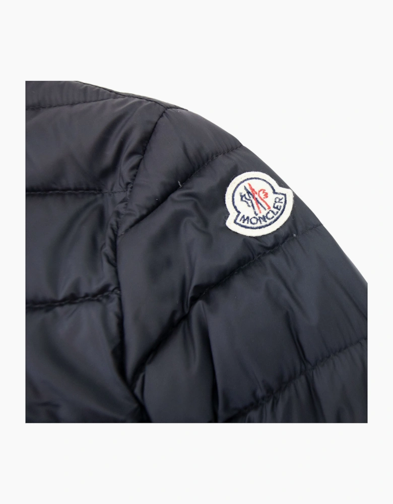 Moncler Junior Lans Puffa Jacket Black 999