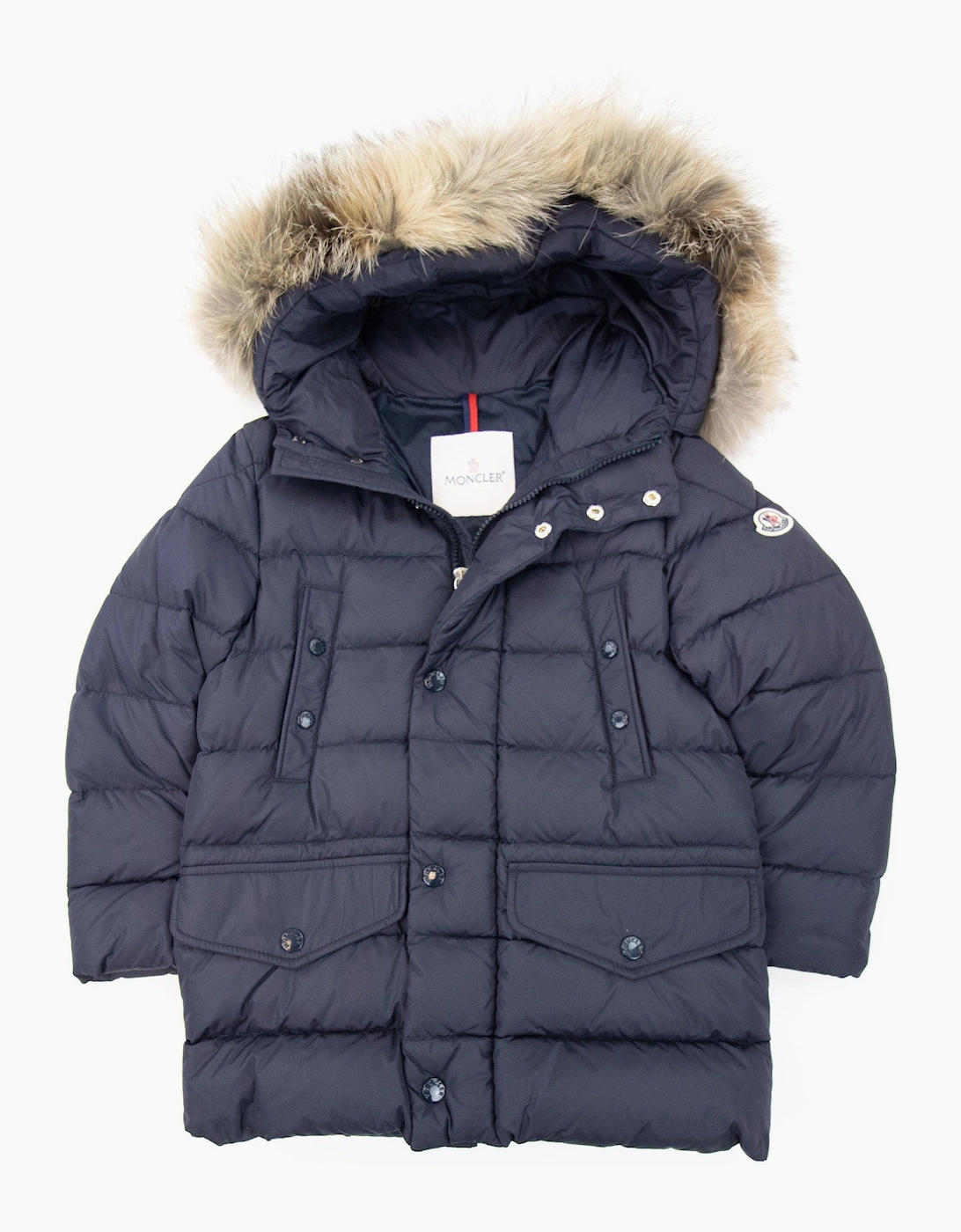 Moncler Junior Montliard Jacket Navy 742