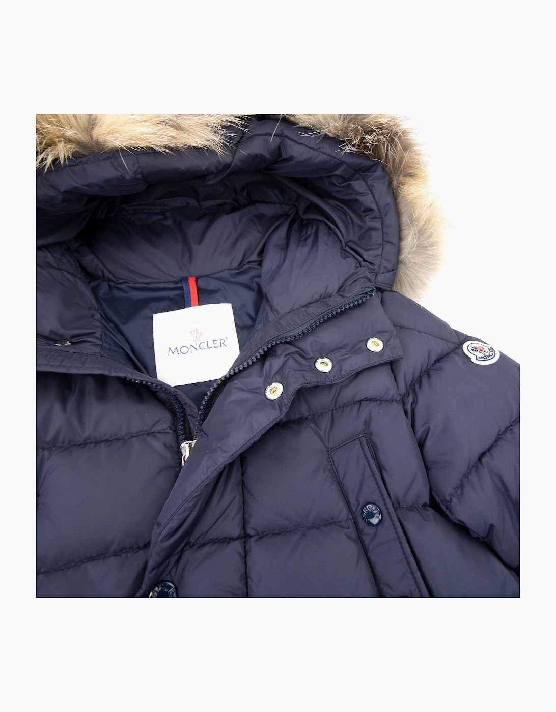 Moncler Junior Montliard Jacket Navy 742