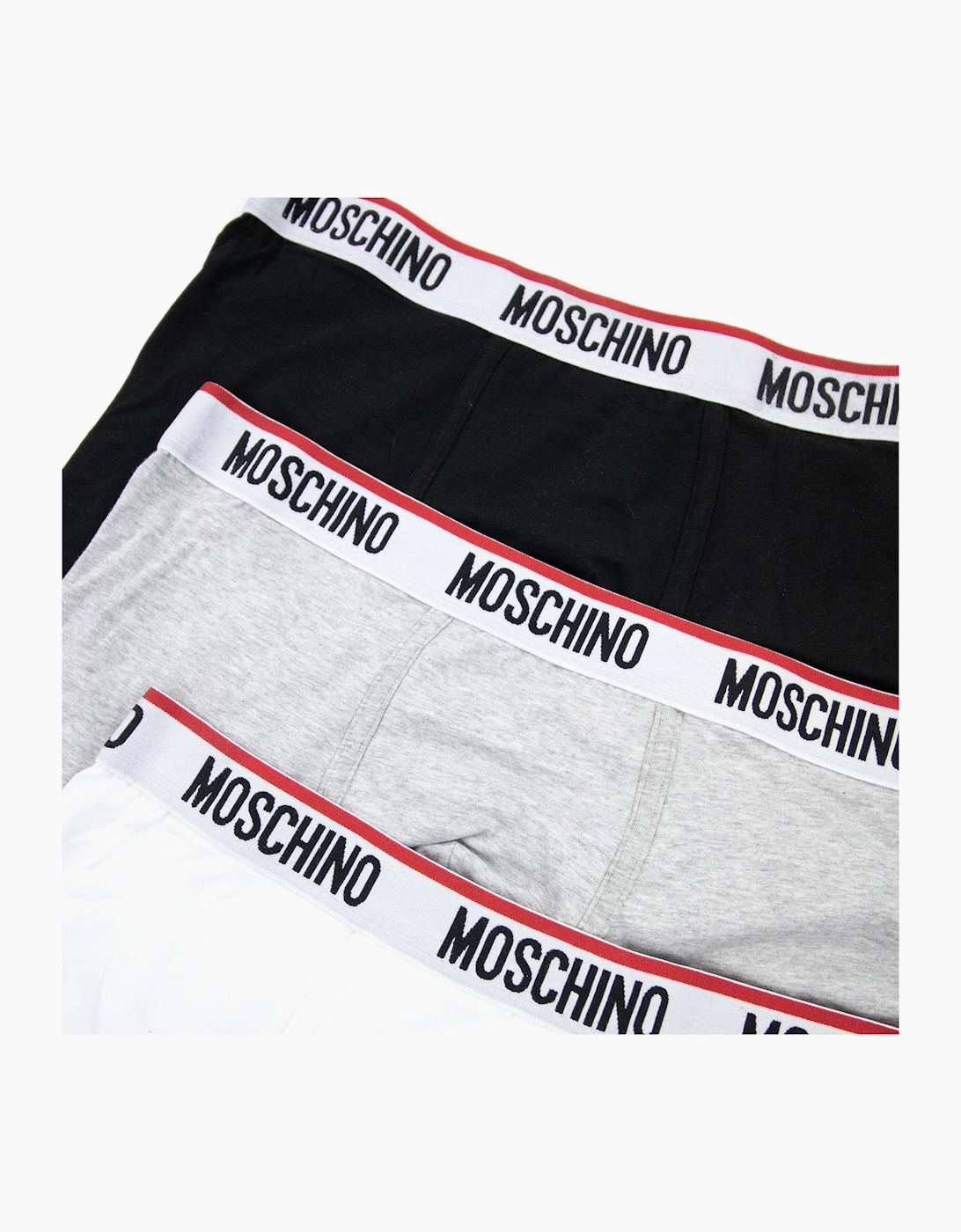 Moschino Underwear Logo 3 Pack Boxer Shorts Multi 5555