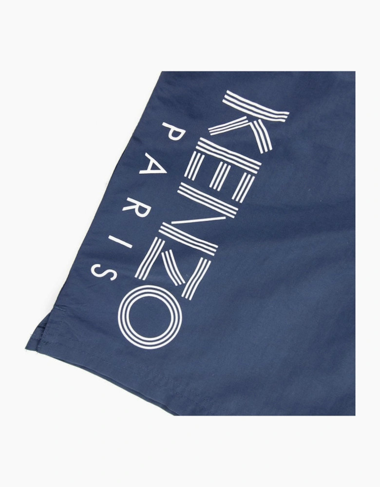 Kenzo Logo Bathing Shorts Navy
