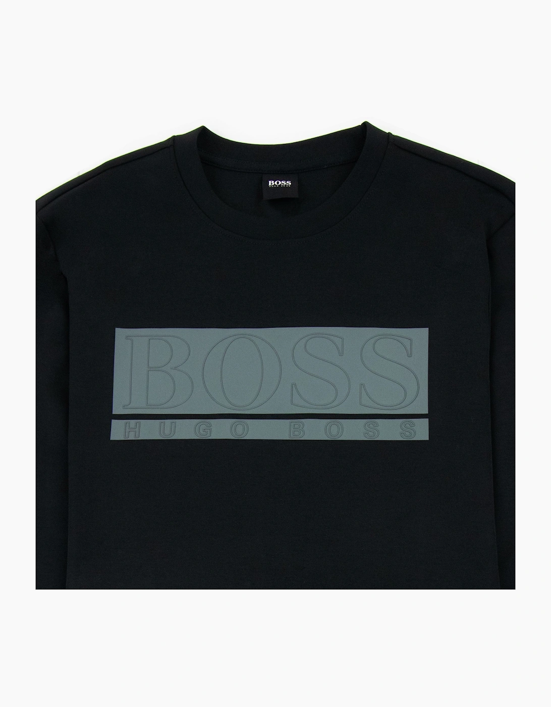 Hugo Boss Block Logo Sweatshirt Black 001