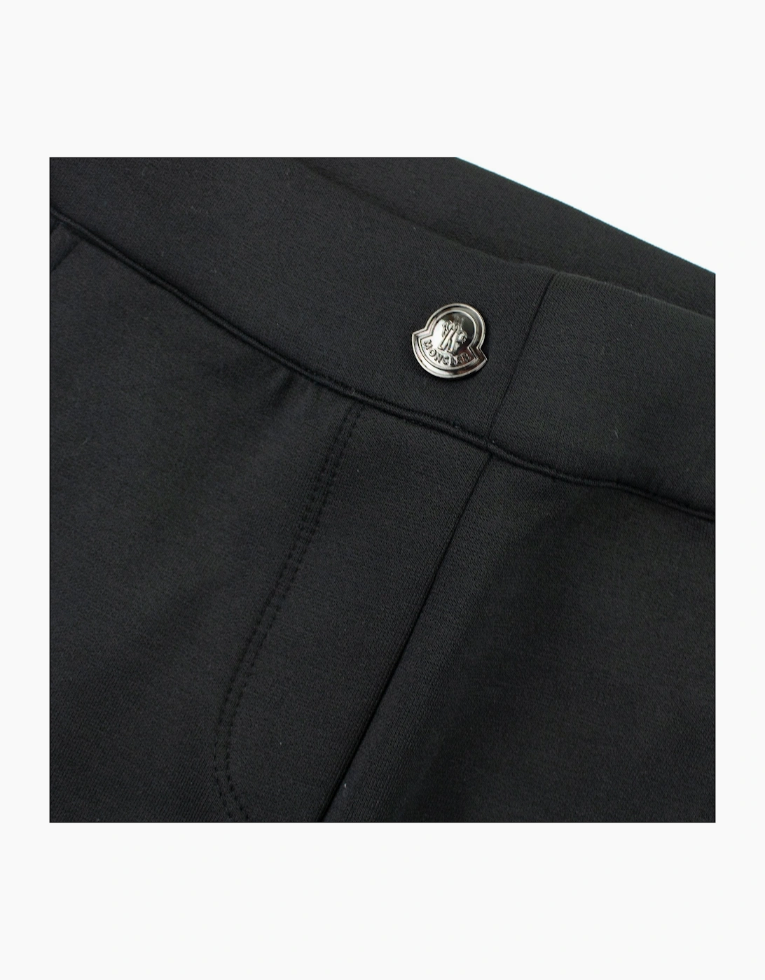Moncler Junior Jogging Bottoms Black