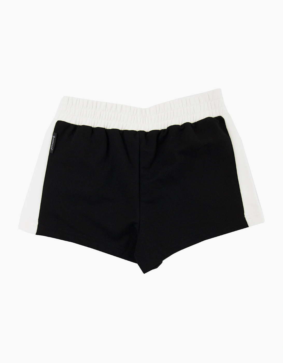 Moncler Junior Logo Shorts Black