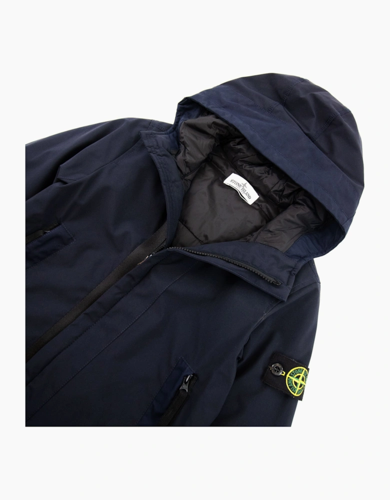 Stone Island Junior Softshell Prima Jacket Navy V0020