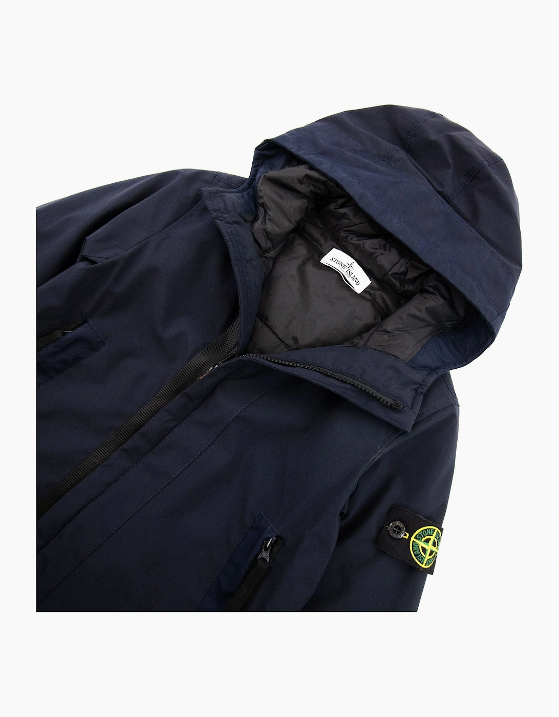 Stone Island Junior Softshell Prima Jacket Navy V0020