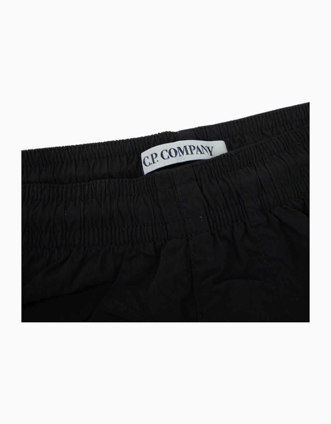 Cp Company Undersixteen Chrome-r Lense Cargo Swim Shorts Black 999