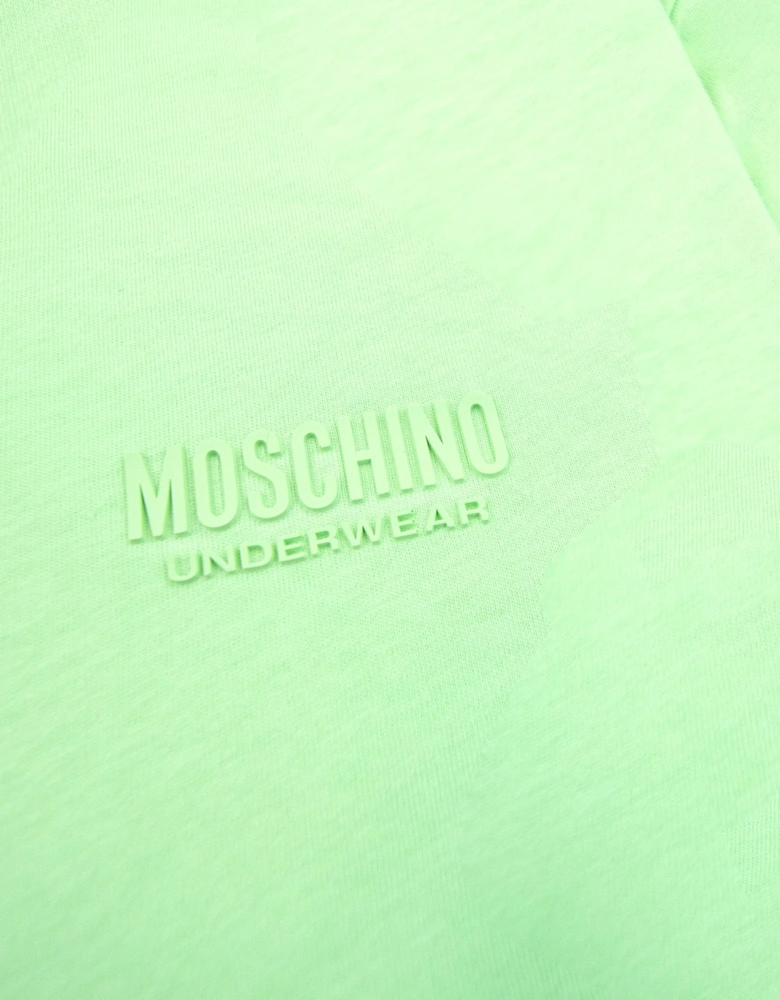 Moschino Underwear Tape Logo T-shirt Green 0449