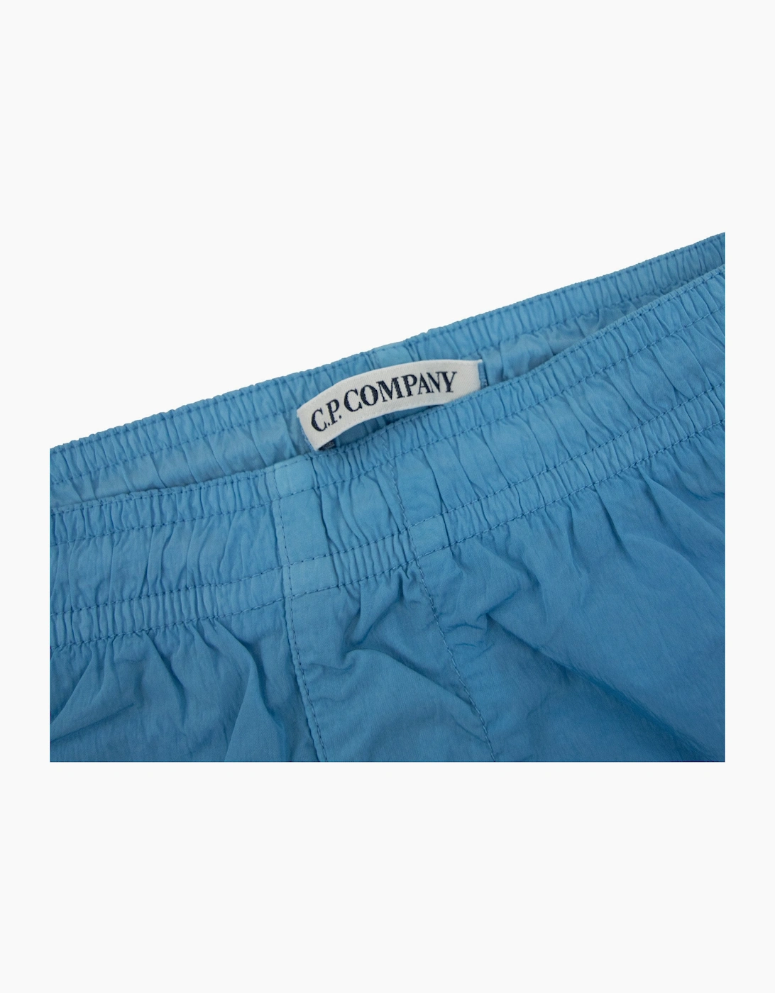 Cp Company Undersixteen Chrome-r Lense Cargo Swim Shorts Niagara Blue 853