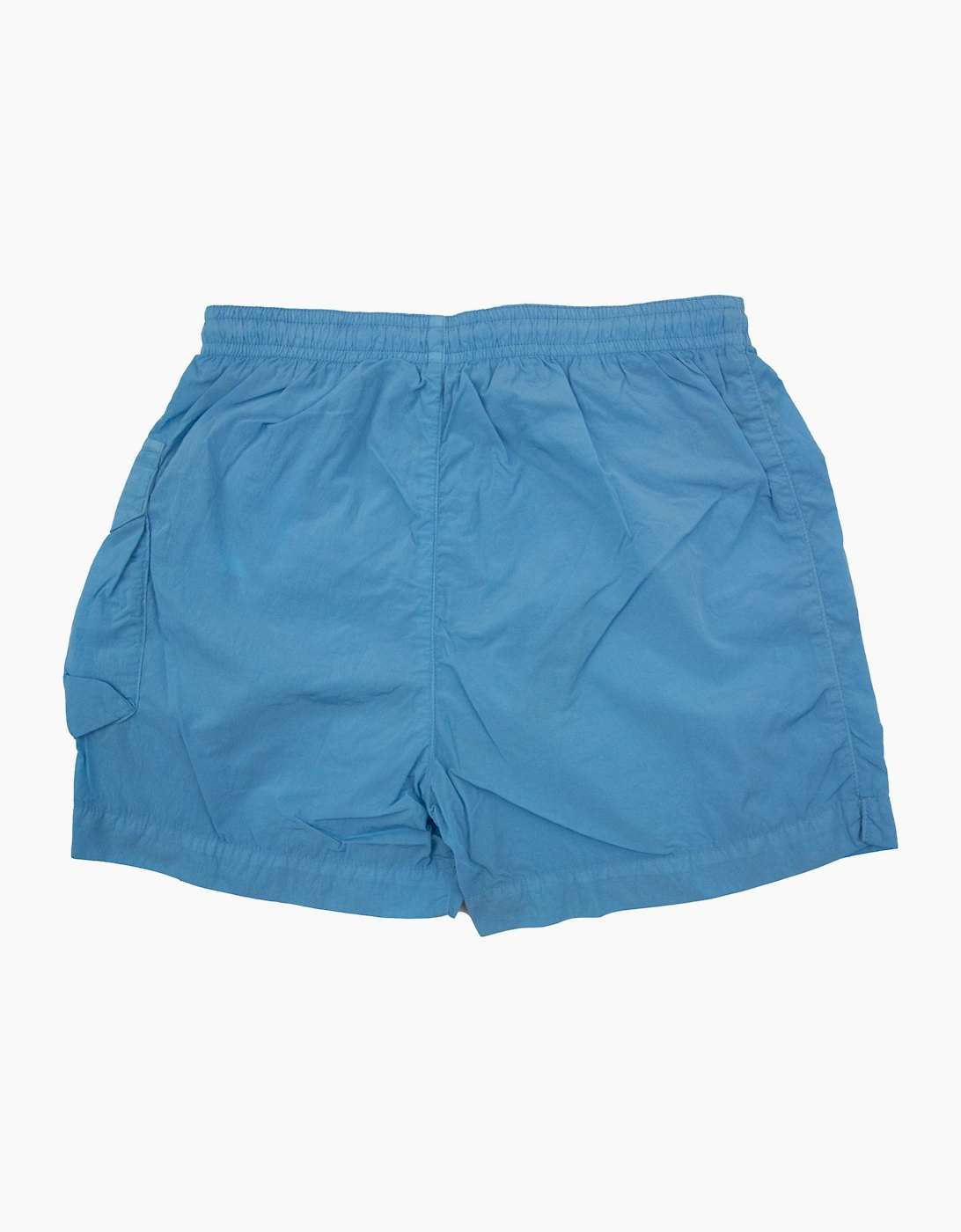 Cp Company Undersixteen Chrome-r Lense Cargo Swim Shorts Niagara Blue 853