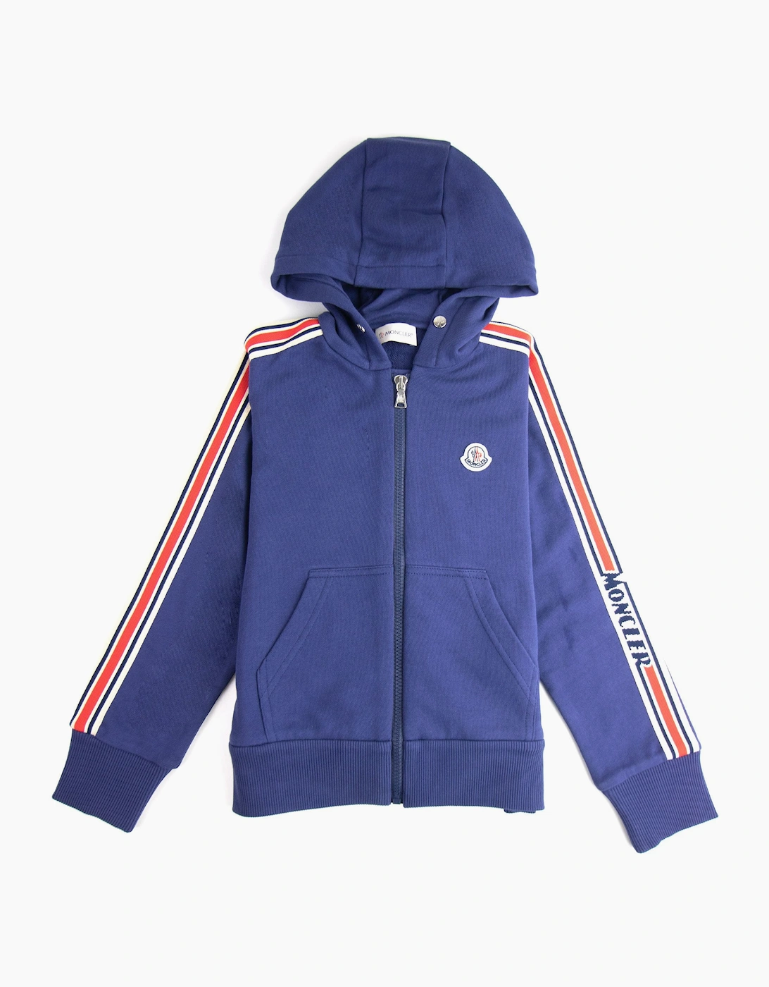 Moncler Junior Maglia Complete Tracksuit Dark Blue 749