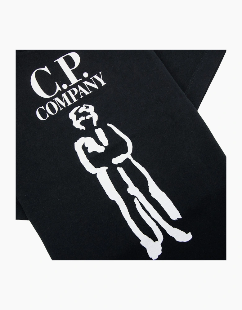 Cp Company Undersixteen 30/1 British Sailor T Shirt Black 999