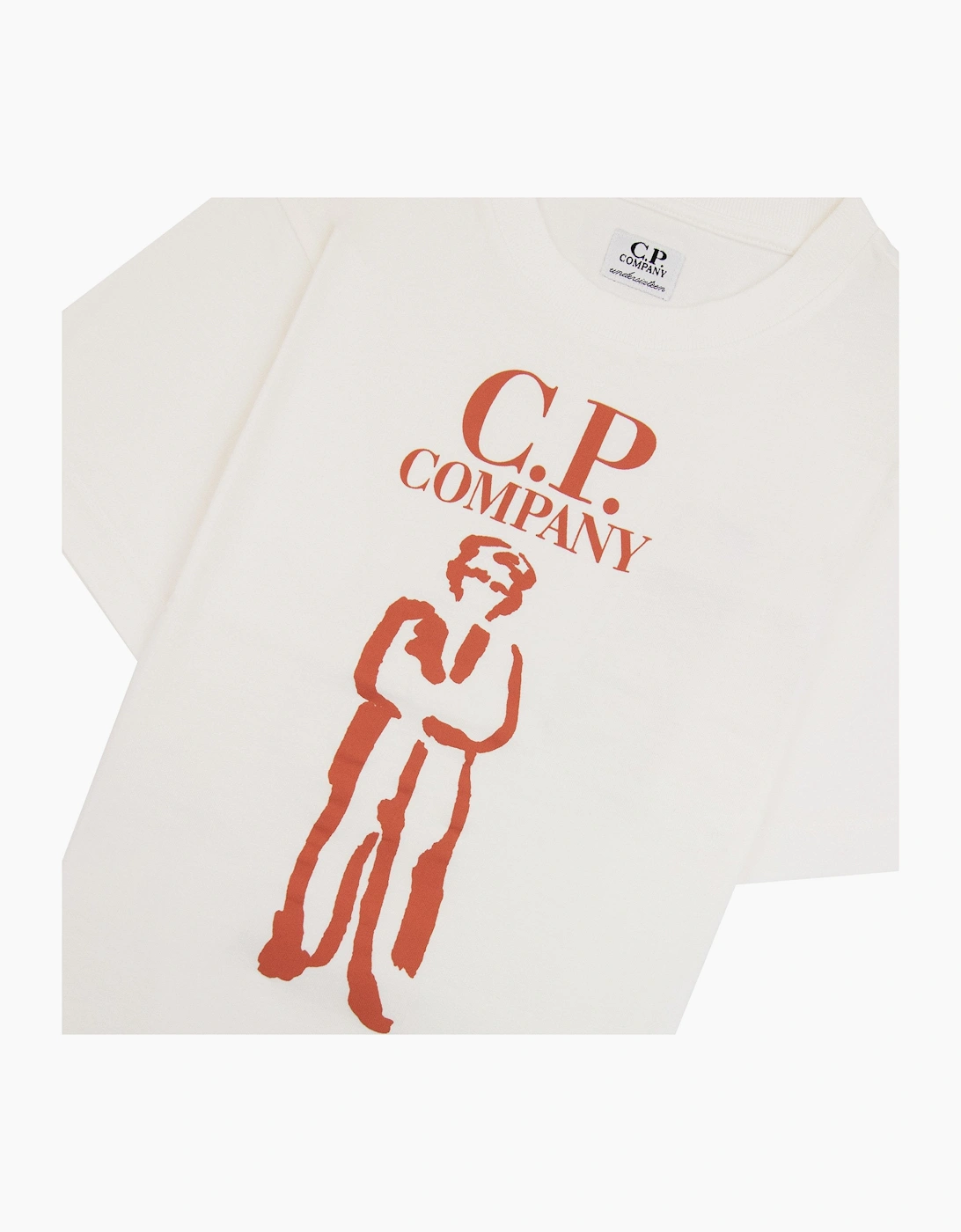 Cp Company Undersixteen 30/1 British Sailor T Shirt White 103