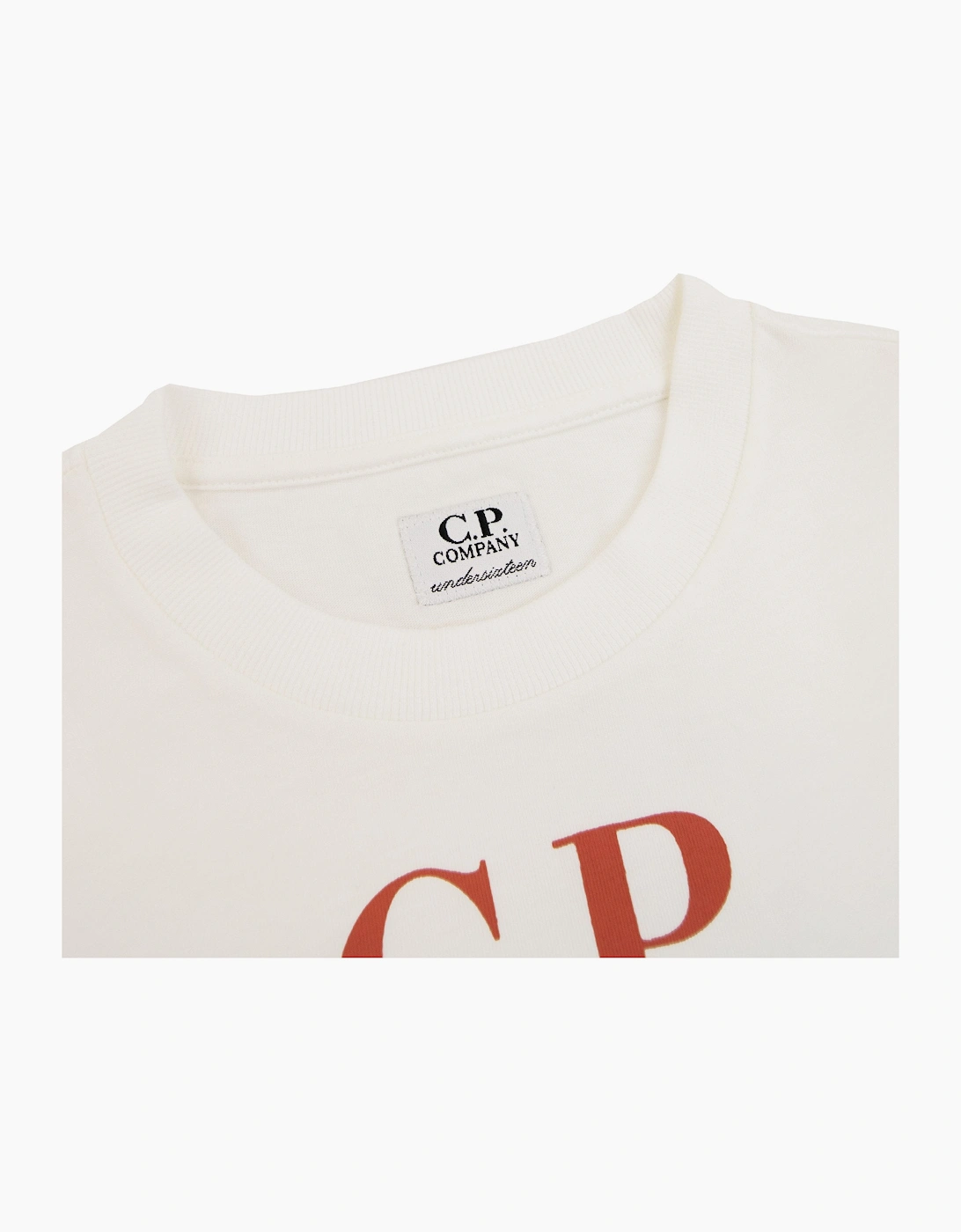 Cp Company Undersixteen 30/1 British Sailor T Shirt White 103