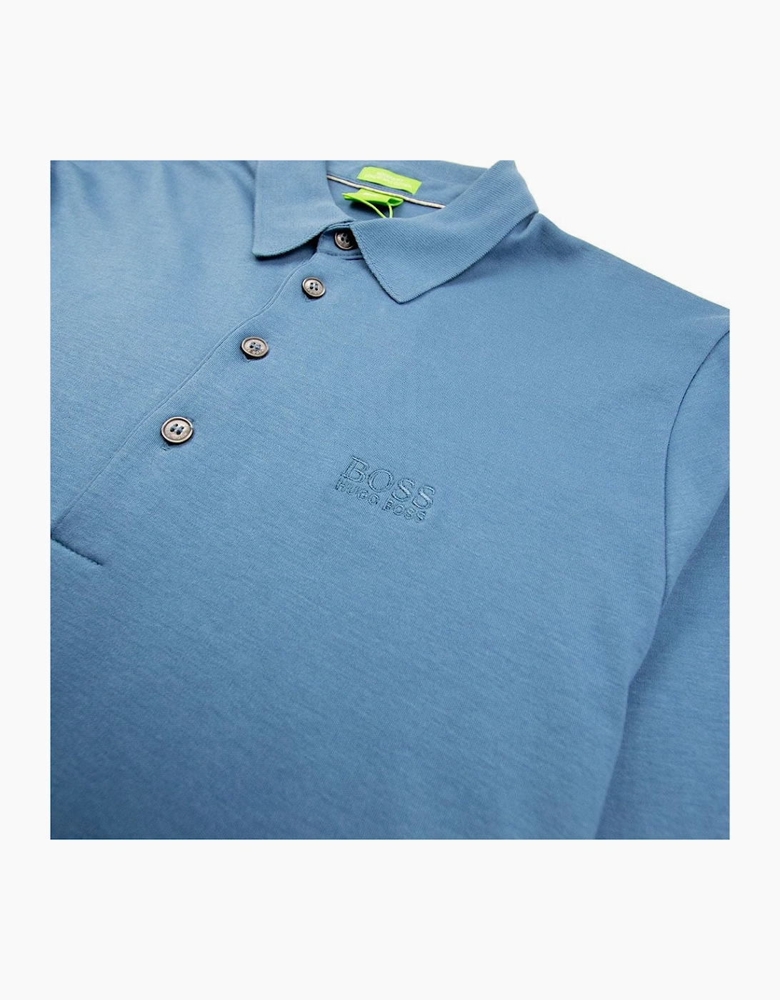 Hugo Boss C-Paderna 30 Long Sleeve Polo Sky Blue
