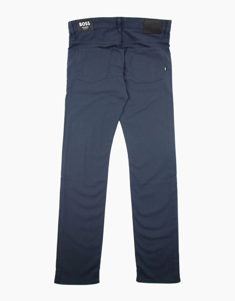 Hugo Boss Delaware3-1-20 Micro Structured Stretch Jean Dark Blue 001