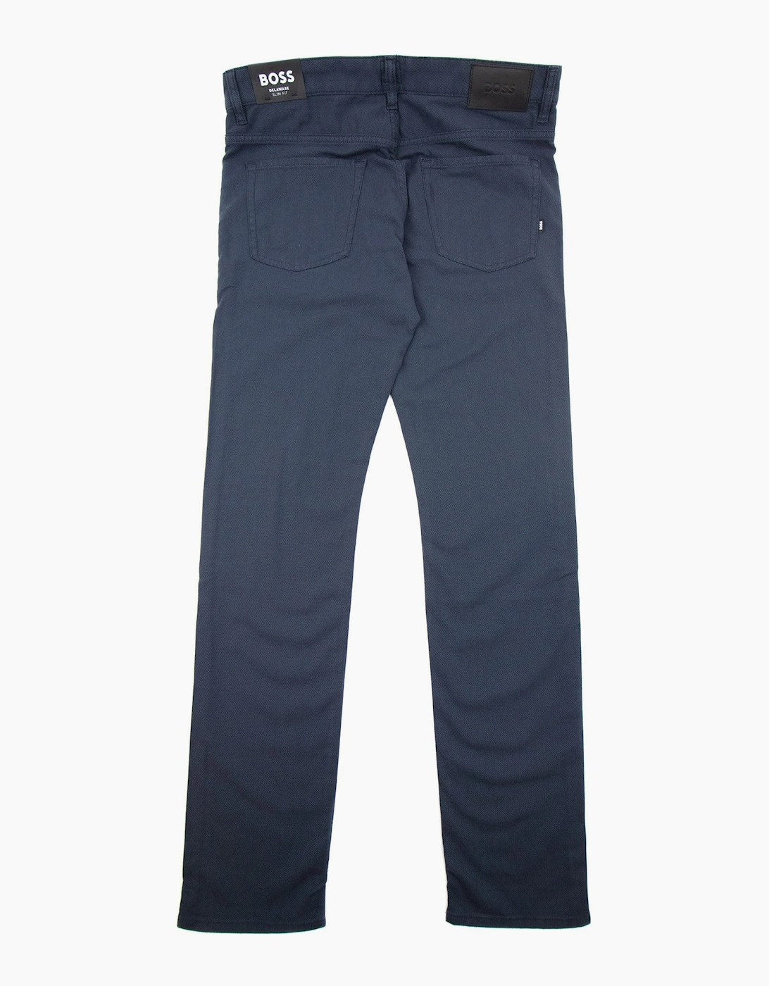 Hugo Boss Delaware3-1-20 Micro Structured Stretch Jean Dark Blue 001