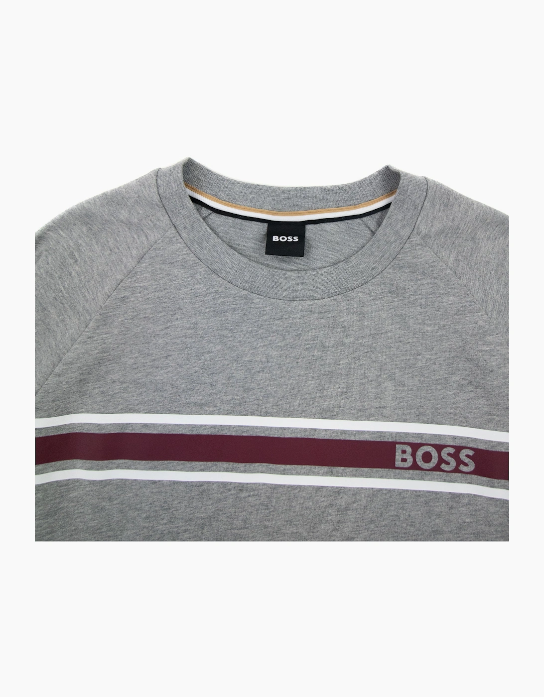 Hugo Boss Authentic Logo Crewneck Sweatshirt Grey 033