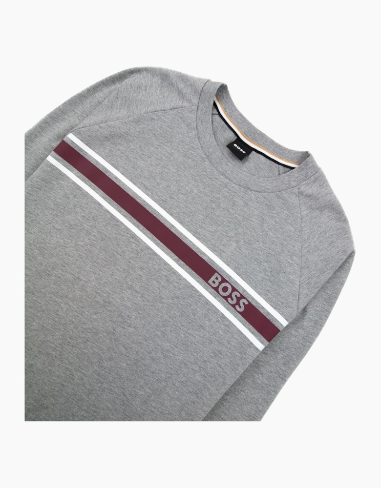 Hugo Boss Authentic Logo Crewneck Sweatshirt Grey 033