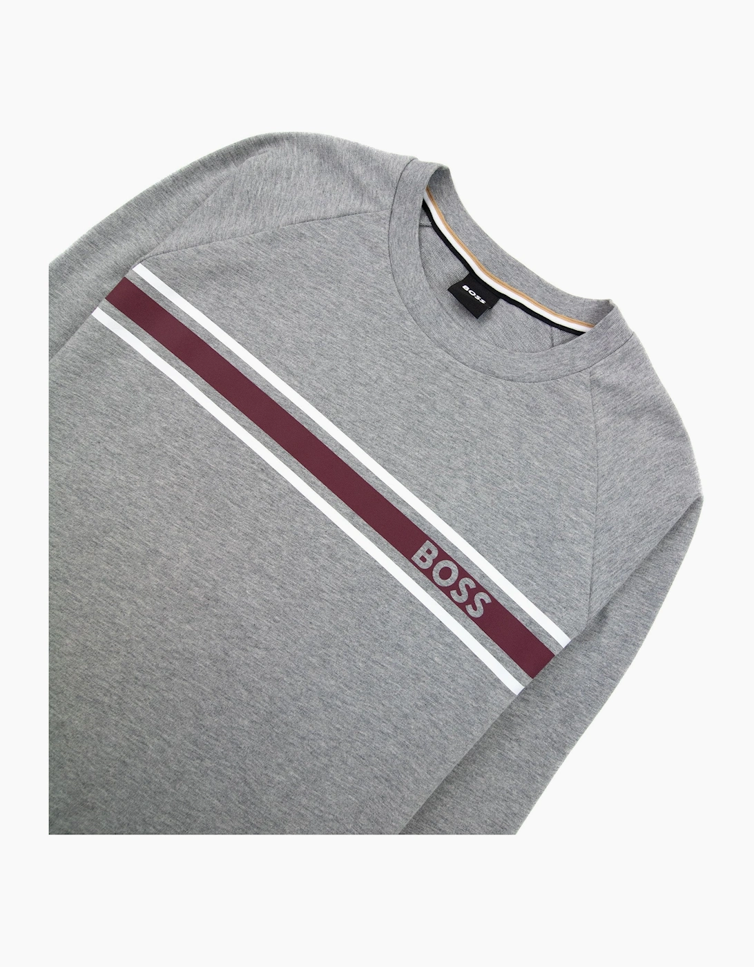 Hugo Boss Authentic Logo Crewneck Sweatshirt Grey 033